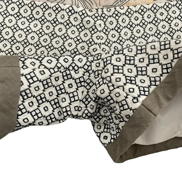 Tory Burch Ninian Embroidered Shorts Size 10 - Picture 4 of 12